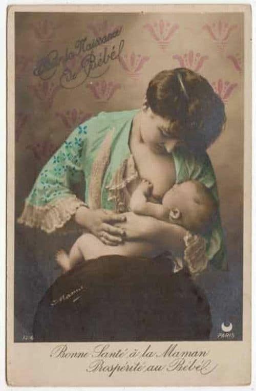 27 Amazing Old Images of Breastfeeding Throughout History