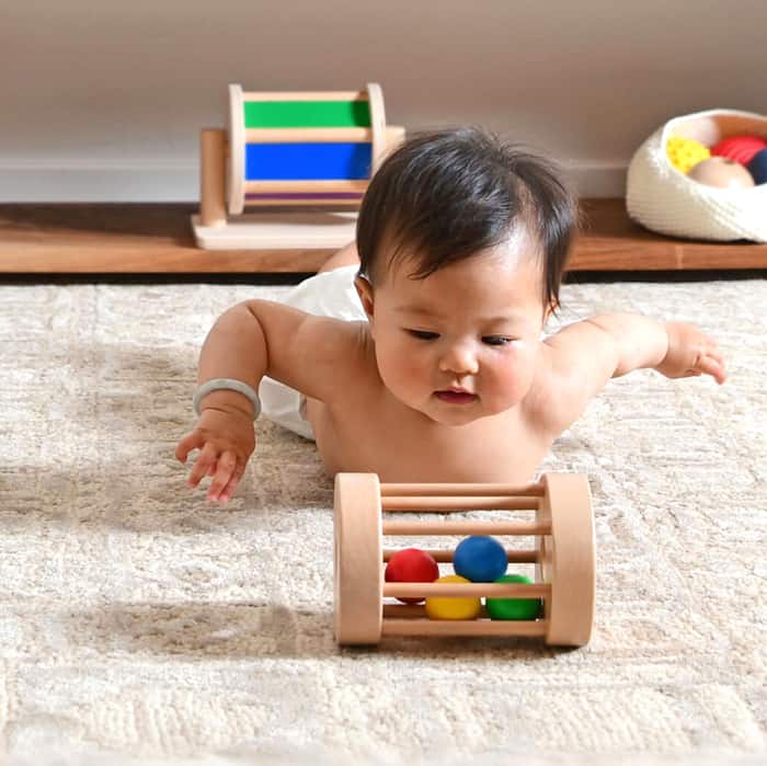 Setting up a Montessori Play Space for Your Baby
