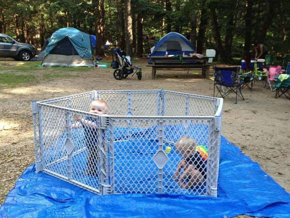 Camping with a Baby - Best Tricks and Tips