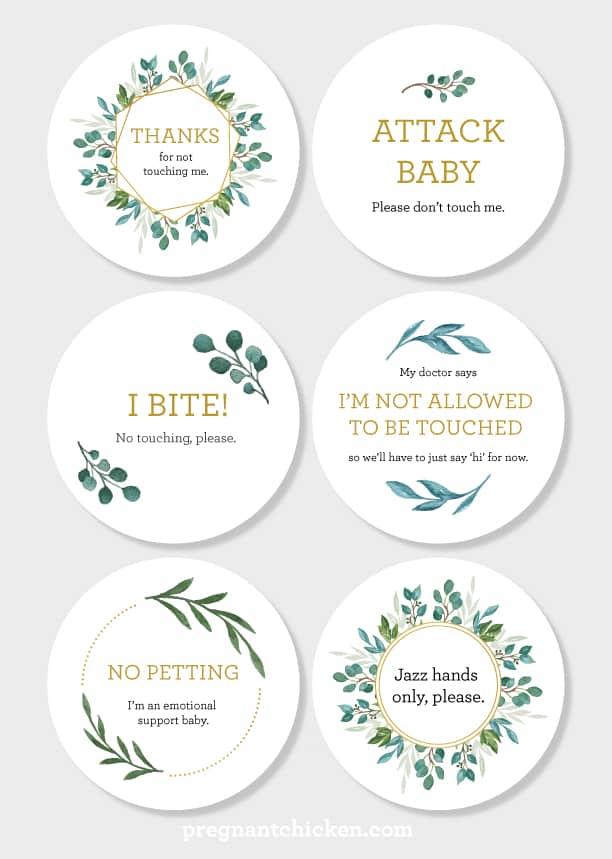 Ways to Say, Don't Freaking Touch My Baby