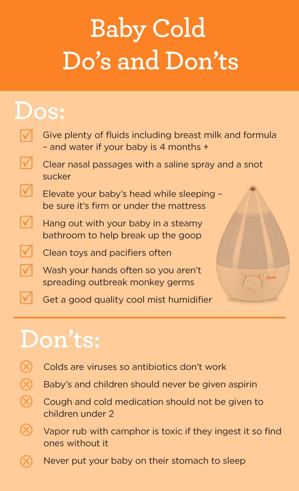 How Can I Help My Baby With a Cold?