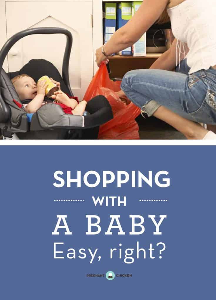 Shopping with a Baby. Easy, right?