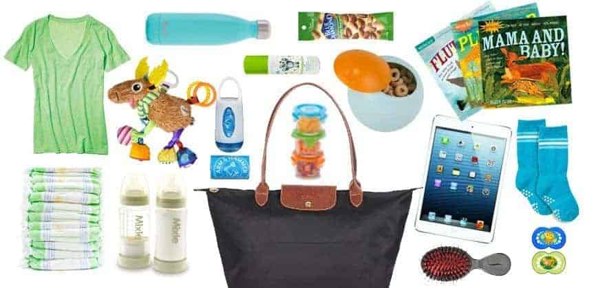 How to Pack Your Handbag for a Flight With a Baby