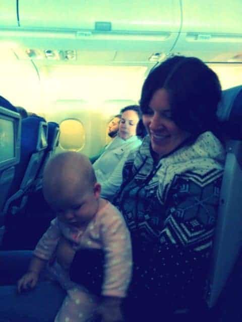 Travelling with a Baby: some tips for flying