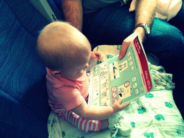 Travelling with a Baby: some tips for flying