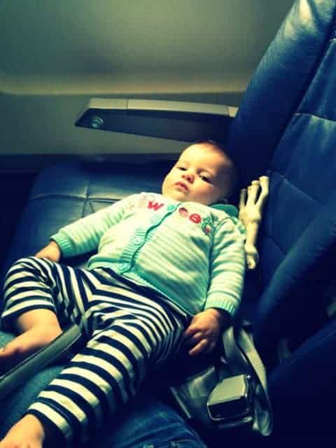 Travelling with a Baby: some tips for flying