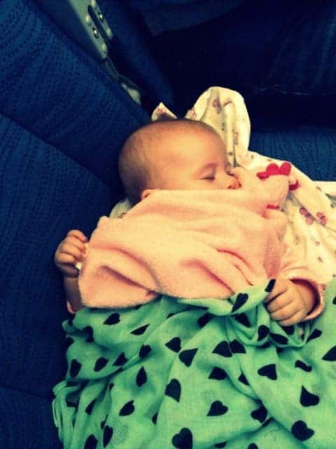 Travelling with a Baby: some tips for flying