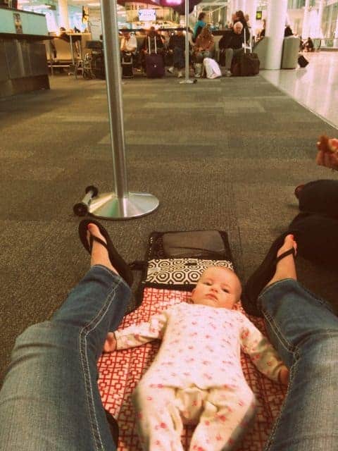 Travelling with a Baby: some tips for flying