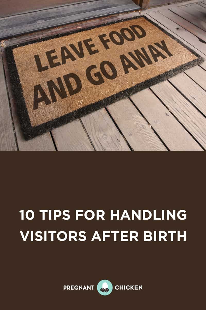 10 Tips for Handling Visitors After Birth