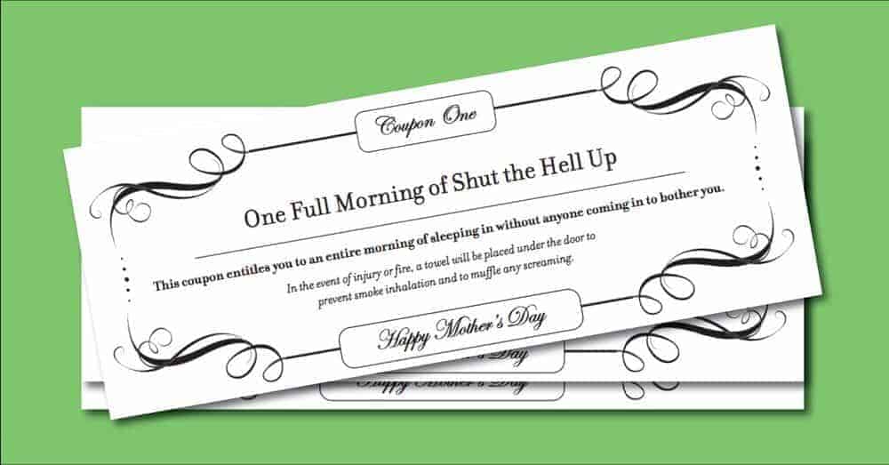 Mother's Day Coupons