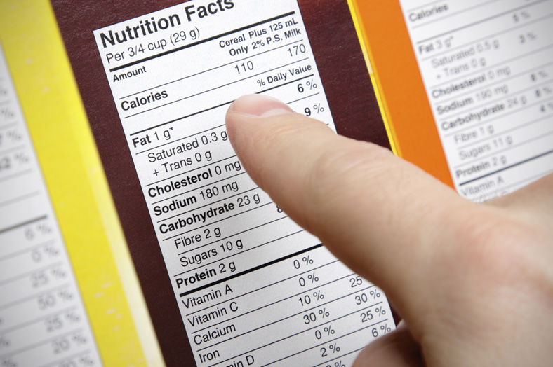 Food Labels: Nutrition Information and Ingredients