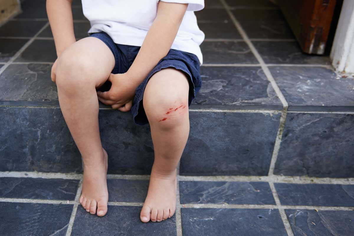 First Aid for Scrapes, Cuts, Bumps, and Bruises