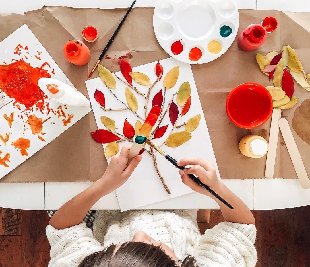 25 fall crafts for kids of all ages